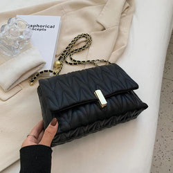 Manasera WaveCraft Leather Elegance Bag